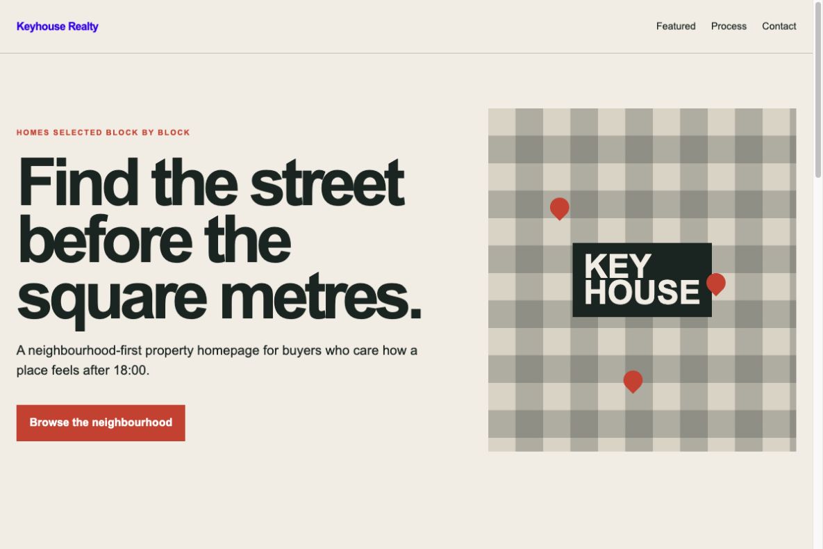 Aperçu du produit: Keyhouse Realty